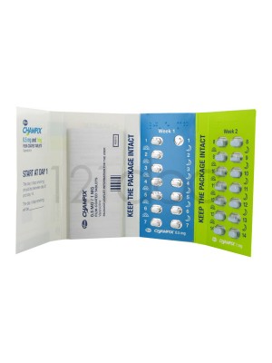 CHAMPIX 0.5mg./1mg. 14 tablets